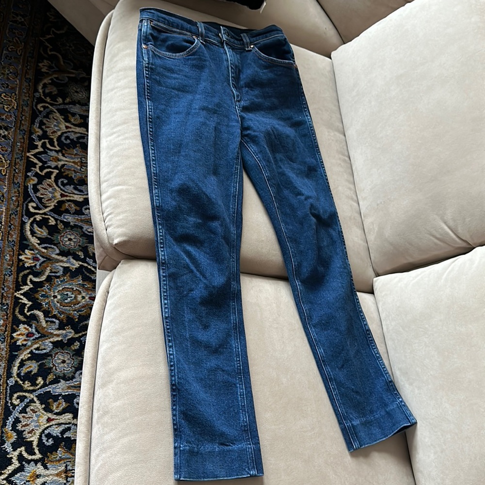 Rag & bone bootcut blue jeans
